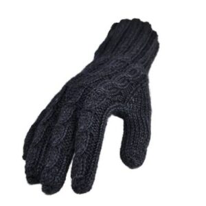 Intimum Handgestrickte Alpaka Handschuhe – 100% Baby Alpaka, Unisex, One Size